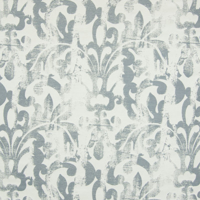 B7340 Smoke Fabric: D90, LARGE SCALE SCROLL, LARGE SCALE PATTERN, LARGE SCALE JACQUARD, VINTAGE SCROLL, VINTAGE PATTERN