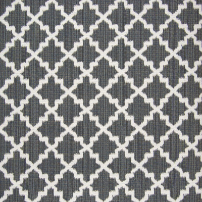 B7350 Charcoal Fabric: E31, D90, CHAIR SCALE DIAMOND, CHAIR SCALE LATTICE, CHAIR SCALE GEOMETRIC, LATTICE, CHARCOAL, SLATE, WOVEN