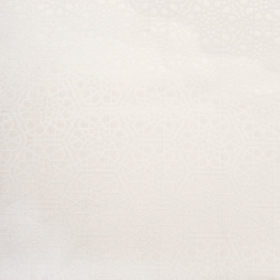 B7423 Snow Fabric: D93, MATALESSE, MATALESSES, GEOMETRIC MATELASSES, IVORY MATELASSES, WHITE MATELASSES