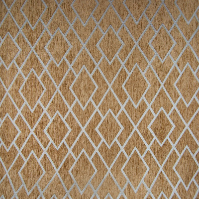 B7453 Sand Fabric: E39, D93, MEDIUM SCALE DIAMOND, MEDIUM SCALE GEOMETRIC, MEDIUM SCALE LATTICE, LIGHT BROWN, SANDY BROWN,WOVEN