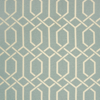 B7589 Rain Fabric: D95, LIGHT BLUE GEOMETRIC, CHAIR CHAIR GEOMETRIC, CHAIR SCALE LATTICE, LIGHT BLUE LATTICE