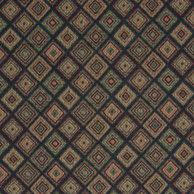 B7627 Royal Fabric: D95, DARK BLUE DIAMOND, DARK BLUE GEOMETRIC, INDIGO DIAMOND, TAPESTRY DIAMOND, INDIGO GEOMETRIC