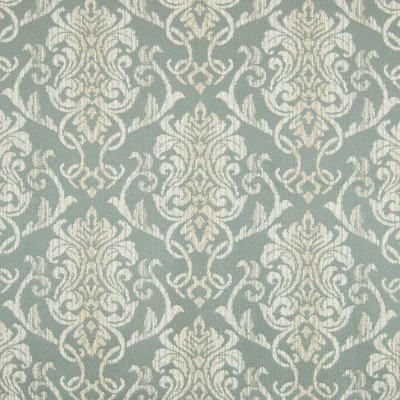 B7862 Serenity Fabric: E02, MEDALLION, SCROLL, TEXTURE, TEAL, SPA, PERFORMANCE FABRICS, REVOLUTION PERFORMANCE FABRICS, REVOLUTION FABRICS, BLEACH CLEANABLE, STAIN RESISTANT,WOVEN