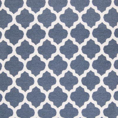 B7897 Denim Fabric: E02, OGEE, LATTICE, GEOMETRIC, MEDALLION, BLUE, DENIM, PERFORMANCE FABRICS, REVOLUTION PERFORMANCE FABRICS, REVOLUTION FABRICS, BLEACH CLEANABLE, STAIN RESISTANT,WOVEN