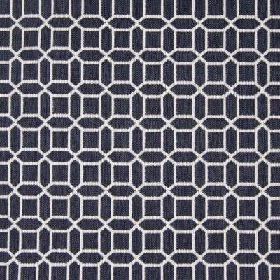 B7919 Cadet Fabric: E02, MID-SCALE, GEOMETRIC, LATTICE, NAVY, PERFORMANCE FABRICS, REVOLUTION PERFORMANCE FABRICS, REVOLUTION FABRICS, BLEACH CLEANABLE, STAIN RESISTANT