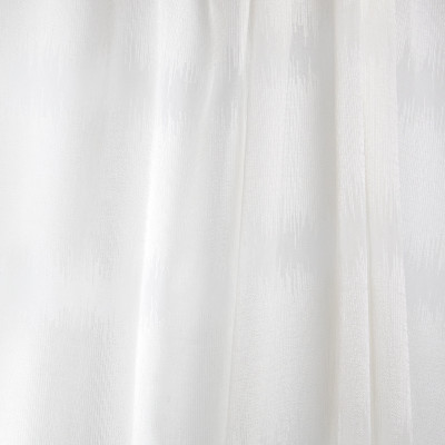 B7954 Shore Fabric: E03, INHERENTLY FIRE RETARDANT, IFR, FIRE RESISTANT, OFF WHITE, SHEER, WINDOW, STRIPE, CONTEMPORARY