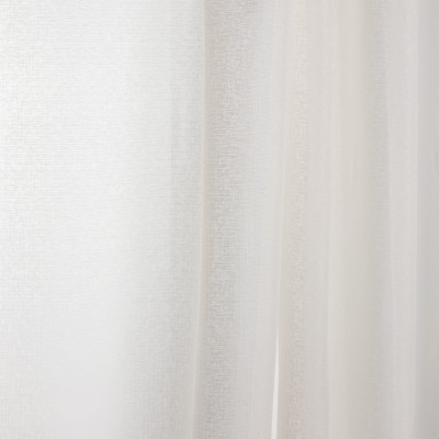 B7955 Ivory Fabric: E03, INHERENTLY FIRE RETARDANT, IFR, FIRE RESISTANT, IVORY, SHEER, WINDOW, SOLID