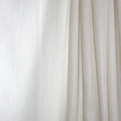 B7960 Hemp Fabric: E03, INHERENTLY FIRE RETARDANT, IFR, FIRE RESISTANT, HEMP, METALLIC, BEIGE, SHEER, WINDOW, SOLID