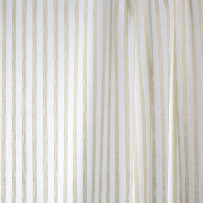 B7961 Champagne Fabric: E03, INHERENTLY FIRE RETARDANT, IFR, FIRE RESISTANT, STRIPE, TEXTURE, CHAMPAGNE, TAUPE, SHEER, WINDOW
