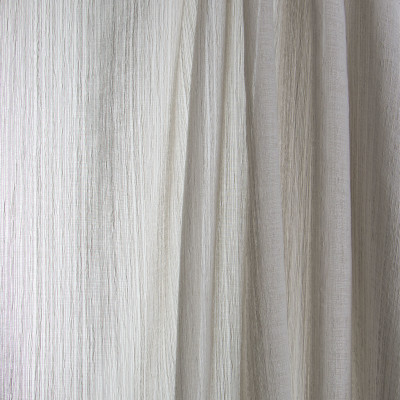 B7978 Gray Fabric: E03, INHERENTLY FIRE RETARDANT, FIRE RESISTANT, IFR, TEXTURE, SOLID, WOVEN, FAUX LINEN, GRAY, SHEER, WINDOW