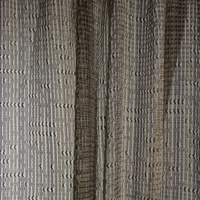 B7979 Bronze Fabric: E03, INHERENTLY FIRE RETARDANT, FIRE RESISTANT, IFR, BRONZE, TEXTURE, STRIPE, WINDOW, WOVEN