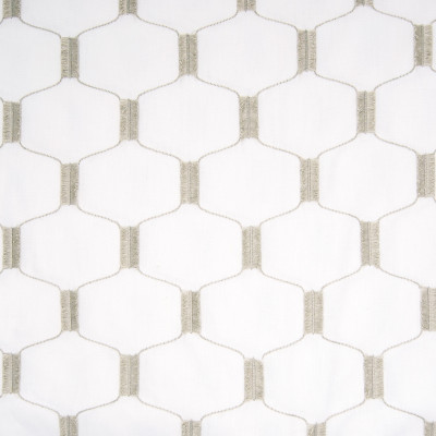 B8113 Marble Fabric: E06, MEDALLION, EMBROIDERY, OGEE, EYELASH, FIL COUPE, NEUTRAL, DRAPERY, WINDOW