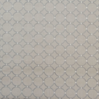 B8191 Sterling Fabric: E07, CIRCLE EMBROIDERY, GEOMETRIC EMBROIDERY, SHIMMERY METALLIC EMBROIDERY, GLITTERY EMBROIDERY