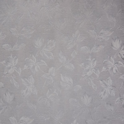 B8193 Fog Fabric: E07, LEAFY DAMASK, LEAF DAMASK, GRAY FLORAL DAMASK, GREY FLORAL DAMASK, FOLIAGE