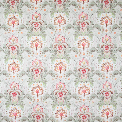B8238 Nutmeg Fabric: E08, COTTON FLORAL PRINT, CORAL FLORAL PRINT, PINK FLORAL PRINT, SCROLL