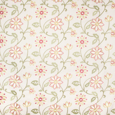 B8240 Bouquet Fabric: E08, CORAL FLORAL, DARK PINK FLORAL EMBROIDERY, CORAL EMBROIDERY, PINK EMBROIDERY