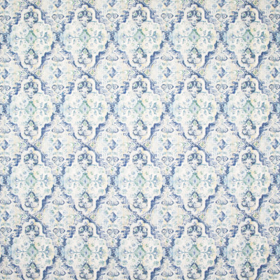 B8329 Blue Fabric: E10, BLUE MEDALLION, CARPET MEDALLION PRINT, MULTICOLORED MEDALLION PRINT, BLUE PRINT
