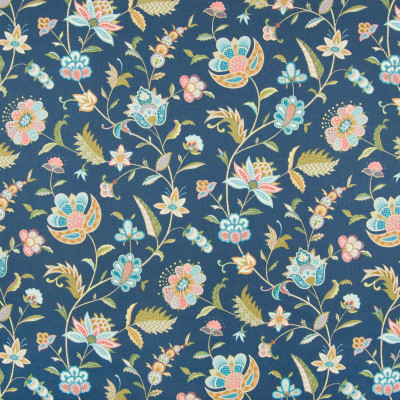 B8346 Ultramarine Fabric: E10, DARK BLUE FLORAL PRINT, COTTON PRINT, BLUE FLORAL PRINT, PINK FLORAL PRINT, BLUE AND PINK FLORAL PRINT, MIDNIGHT BLUE FLORAL PRINT