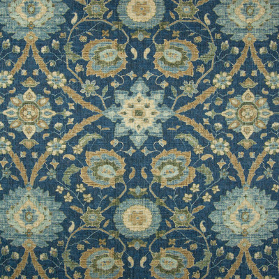 B8349 Bristol Fabric: E10, DARK BLUE MEDALLION PRINT, COTTON PRINT, LARGE SCALE MEDALLION FLORAL PRINT, LARGE SCALE MEDALLION, LARGE SCALE FLORAL PRINT