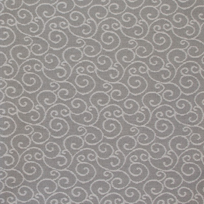 B8438 Ashen Fabric: E13, RECYCLED POLYESTER, CONTRACT FABRIC, COMMERCIAL FABRIC, CHURCH FABRIC, OFFICE CHAIR FABRIC, OFFICE FABRIC, SMALL SCALE SCROLL, CHARCOAL SCROLL, GRAY SCROLL, GREY SCROLL, CHAIR SCALE SCROLL, WOVEN
