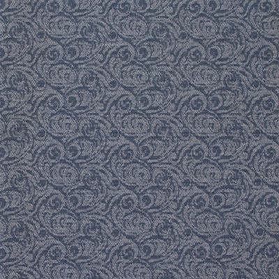 B8476 Valor Fabric: E13, RECYCLED POLYESTER, CONTRACT FABRIC, COMMERCIAL FABRIC, CHURCH FABRIC, OFFICE CHAIR FABRIC, OFFICE FABRIC, BLUE SCROLL, NAVY SCROLL, INDIGO SCROLL, OCEAN BLUE SCROLL, SMALL SCALE SCROLL, CHAIR SCALE SCROLL, WOVEN