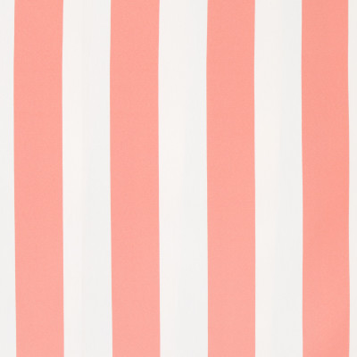 B8809 Coral Fabric: E17, CABANA STRIPE, WIDE STRIPE, WIDE WIDTH STRIPE, CORAL AND WHITE STRIPE, OUTDOOR PERFORMANCE, PERFORMANCE FABRIC, BLEACH CLEANABLE, MILDEW RESISTANCE, MILDEW RESISTANCE, DURABLE OUTDOOR FABRIC, UV RESISTANT, SOLID TWILL, TWILL, 100% HIGH UV COMMERCIAL GRADE POLYESTER