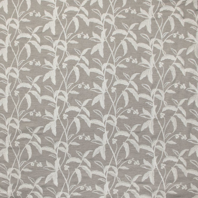 B9155 Driftwood Fabric: E24, FLORAL EMBROIDERY, LEAFY EMBROIDERY, EMBROIDERY, NEUTRAL EMBROIDERY