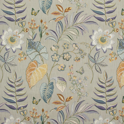 B9172 Platinum Fabric: E25, GRAY FLORAL PRINT, LARGE SCALE FLORAL PRINT, GREY FLORAL PRINT, LARGE SCALE GREY