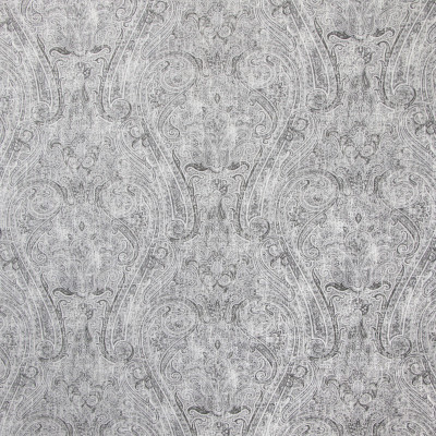 B9182 Moonstone Fabric: E25, GRAY LINEN PRINT, GREY LINEN PRINT, PAISLEY PRINT, LARGE SCALE PAISLEY PRINT