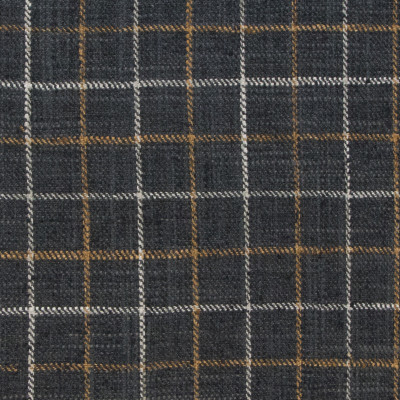 B9196 Charcoal Fabric: E25, CHAIR SCALE CHECK, CHECK, BLACK CHECK, BLACK AND NEUTRAL CHECK, WOVEN CHECK, CHECKERS, PLAID