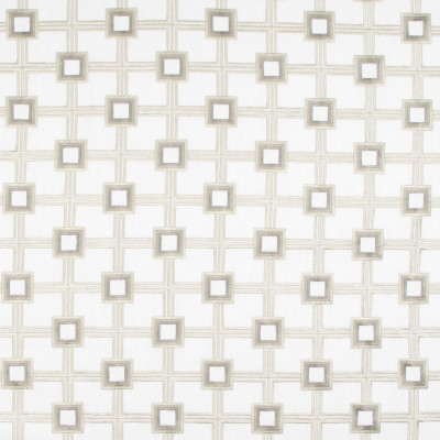 B9210 Opal Fabric: E26, SQUARE EMBROIDERY, GEOMETRIC EMBROIDERY, NEUTRAL EMBROIDERY, OPAL EMBROIDERY