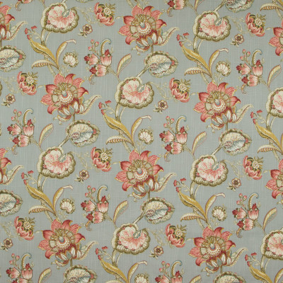 B9243 Vintage Grey Fabric: E26, GRAY FLORAL PRINT, LARGE SCALE FLORAL PRINT, COTTON PRINT, FLORAL PRINT, GREY