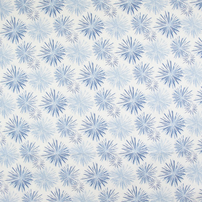 B9260 Blue Jay Fabric: E27, COTTON DUCK, CONTEMPORARY FLORAL, STARBURST, COTTON PATTERN, COTTON PRINT, STAR