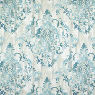 B9283 Teal Fabric: E27, LARGE SCALE MEDALLION, BLUE MEDALLION, TEAL MEDALLION, AQUA MEDALLION PRINT