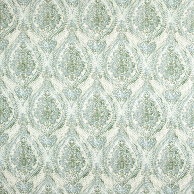B9293 Harbor Mist Fabric: E27, COTTON DUCK, TEAL MEDALLION PRINT, AQUA MEDALLION PRINT, COTTON PRINT, FLORAL PRINT