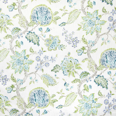 B9329 Oasis Fabric: E28, FLORAL PRINT, LIGHT SEAFOAM PRINT, FLORAL PRINT, LARGE SCALE FLORAL PRINT