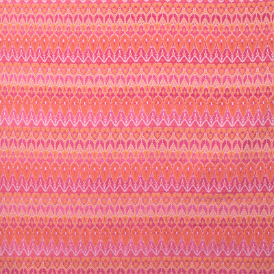 B9381 Bright Fabric: E29, PINK, GEOMETRIC, PINK AND ORANGE CHENILLE, GEOMETRIC CHENILLE