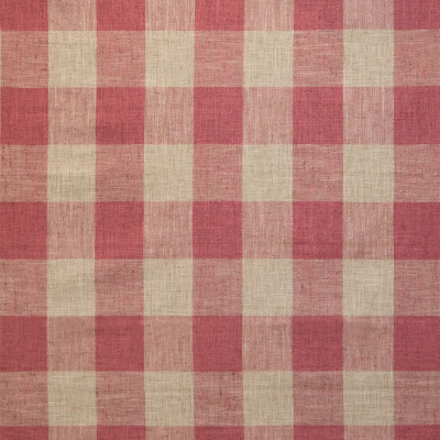B9395 Red Pepper Fabric: E29, RED CHECK, LARGE SCALE CHECK, WOVEN CHECK, BUFFALO CHECK