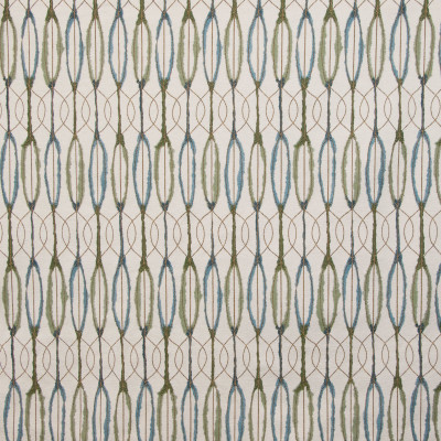 B9399 Malachite Fabric: E29, GEOMETRIC, JACQUARD, WOVEN, GREEN, LATTICE