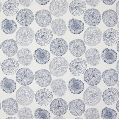 B9482 Deep Sea Fabric: E32, BLUE SANDDOLLAR, BLUE BEACH PATTERN, SANDDOLLAR JACQUARD, TROPICAL PATTERN