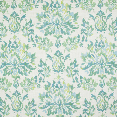 B9500 Isle Waters Fabric: E38, E33, FLORAL PRINT, LARGE SCALE FLORAL PRINT, COTTON PRINT, TEAL COTTON PRINT, AQUA, TURQUOISE