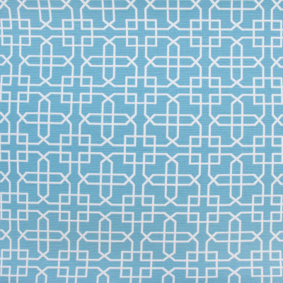 B9525 Capri Fabric: E33, LIGHT BLUE GEOMETRIC, CHAIR SCALE GEOMETRIC, LATTICE GEOMETRIC