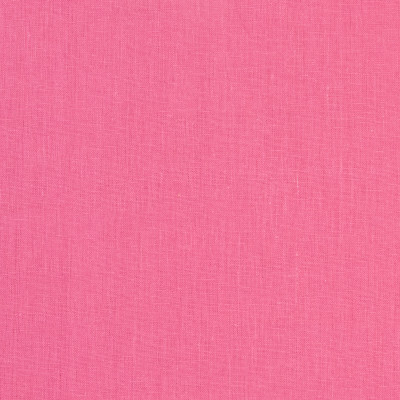 B9598 Bubblegum Fabric: E35, LINEN WOVEN, LINEN, SOLID LINEN, BRIGHT PINK, JUVENILE PINK, BUBBLEGUM PINK