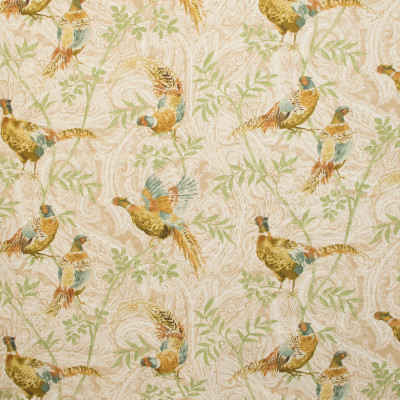 B9630 Tussah Fabric: E36, ANIMAL PRINT, PAISLEY PRINT, COTTON PRINT, PHEASANT PRINT, BIRD PRINT, LARGE SCALE ANIMAL PRINT, LARGE SCALE PAISLEY PRINT
