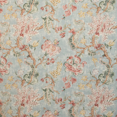 B9634 Chianti Fabric: E36, LARGE SCALE FLORAL PRINT, BLUE FLORAL PRINT, PINK FLORAL PRINT, MULTICOLORED FLORAL PRINT, SPA COLORED PRINT, LIGHT BLUE FLORAL