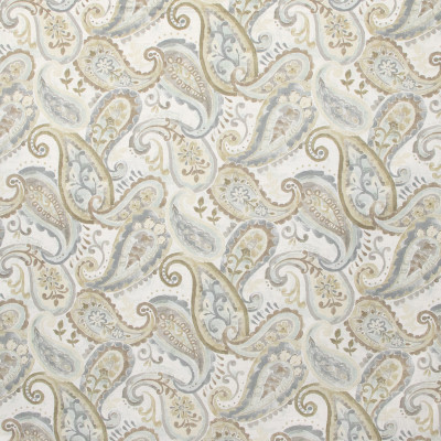 B9651 River Rock Fabric: E37, NEUTRAL PAISLEY, GRAY PAISLEY PRINT, NEUTRAL PAISLEY PRINT, NEUTRAL FLORAL PRINT, SCROLL, WHIMSICAL PRINT