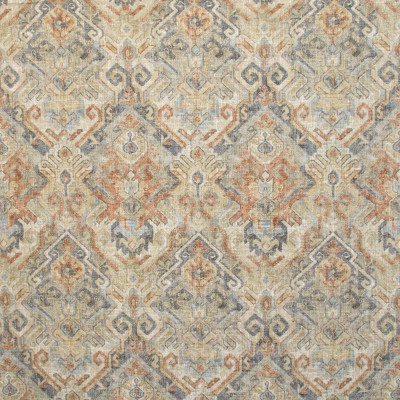B9658 Linen Fabric: E37, GEOMETRIC, SOUTHWEST PRINT, GEOMETRIC PRINT, DIAMOND PRINT, LARGE SCALE PRINT