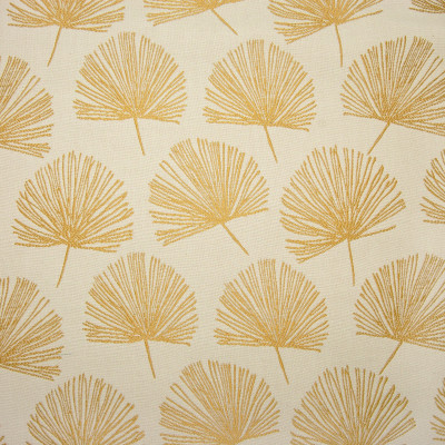B9899 Old Gold Fabric: E41, YELLOW FLORAL, GOLDEN FLORAL, GOLD FLORAL, FLORAL JACQUARD, MEDIUM SCALE FLORAL, LEAF, LEAF PATTERN, GOLD