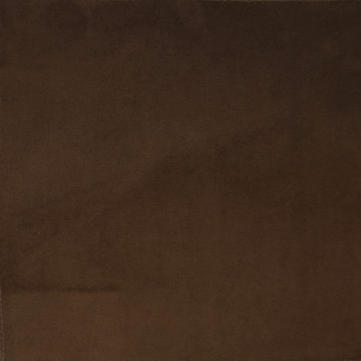 F1155 Chocolate Fabric: E50, BROWN VELVET, SOLID VELVET, PLUSH VELVET, RICH VELVET, TEXTURED VELVET
