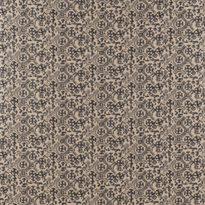 F1291 Stone Fabric: E54, LINEN PRINT, GEOMETRIC PRINT, DIAMOND PRINT, BLACK, ONYX, CHARCOAL, METALLIC, DIAMOND LINEN PRINT